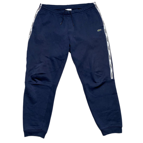 Lacoste Navy and Green Croc Joggers (UK 6 - XL)
