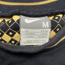 Manchester United Football Vintage Nike T Shirt Black and Gold (M)