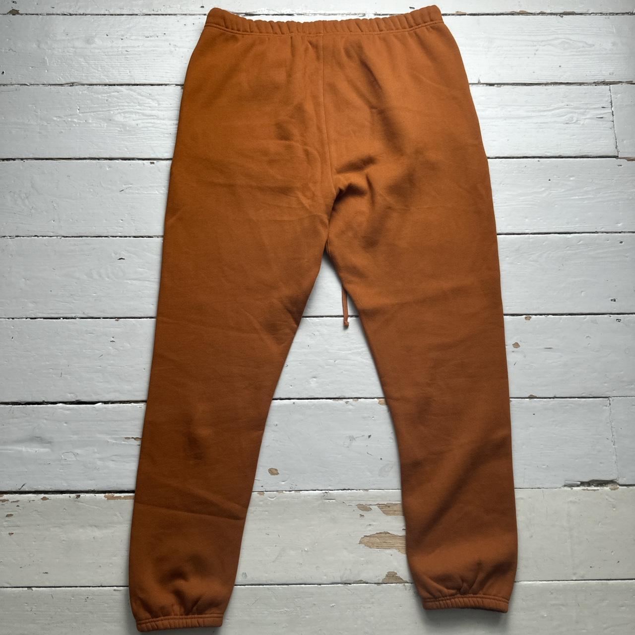 Fear Of God Essentials Brown Orange Baggy Joggers