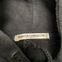 Bianca Chandon Black and White Cross Hoodie (S)