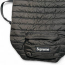 Supreme Pertex Quantum Puffer Down Filled Jacket Black and White Box Logo Backpack Bag