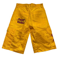 Phat Farm Yellow Red and Blue Vintage 90’s Nylon Jorts Shorts (34W)
