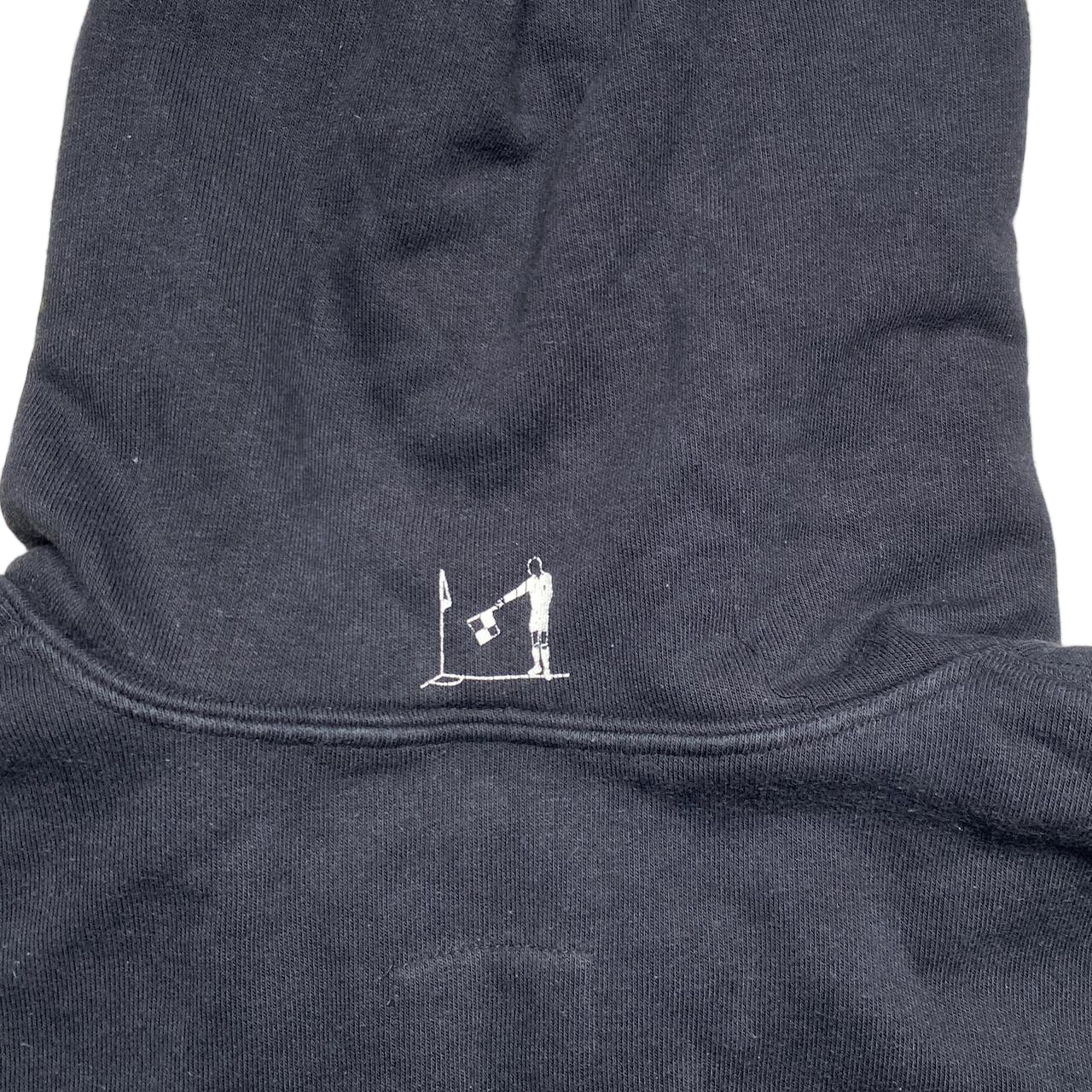 Nike Hackney Marshes Football Vintage y2k Black and Red Hoodie (XL)