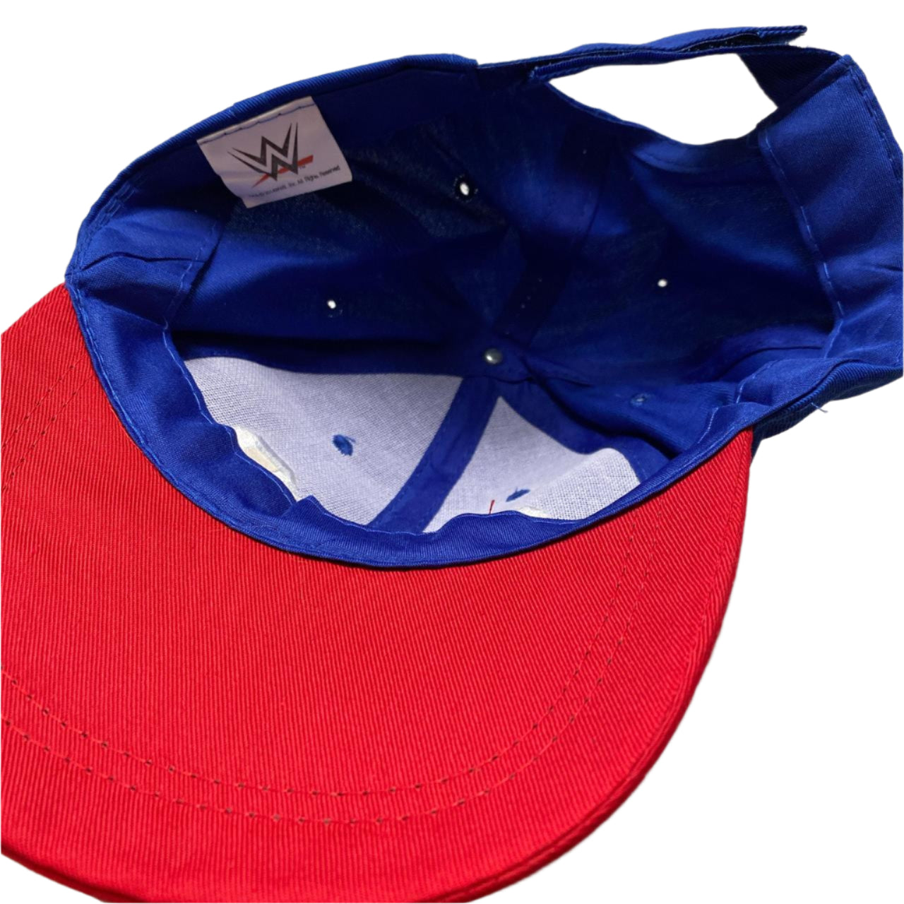 John Cena WWE Wrestling Blue Red and White Cap