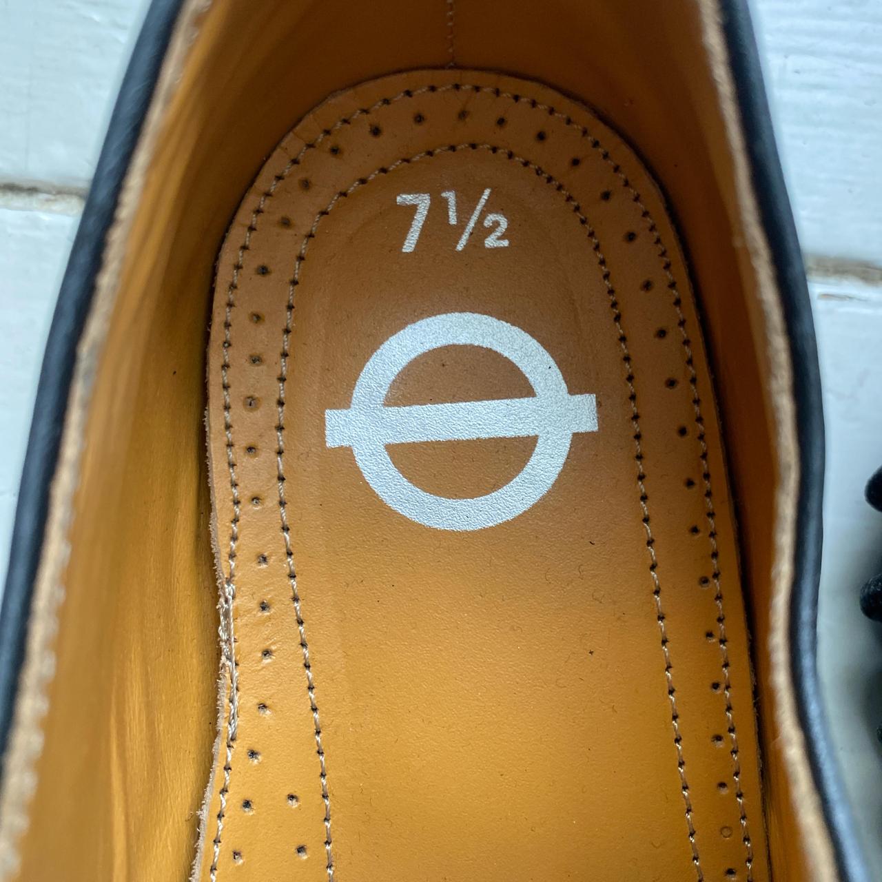 London Underground Black Low Shoes