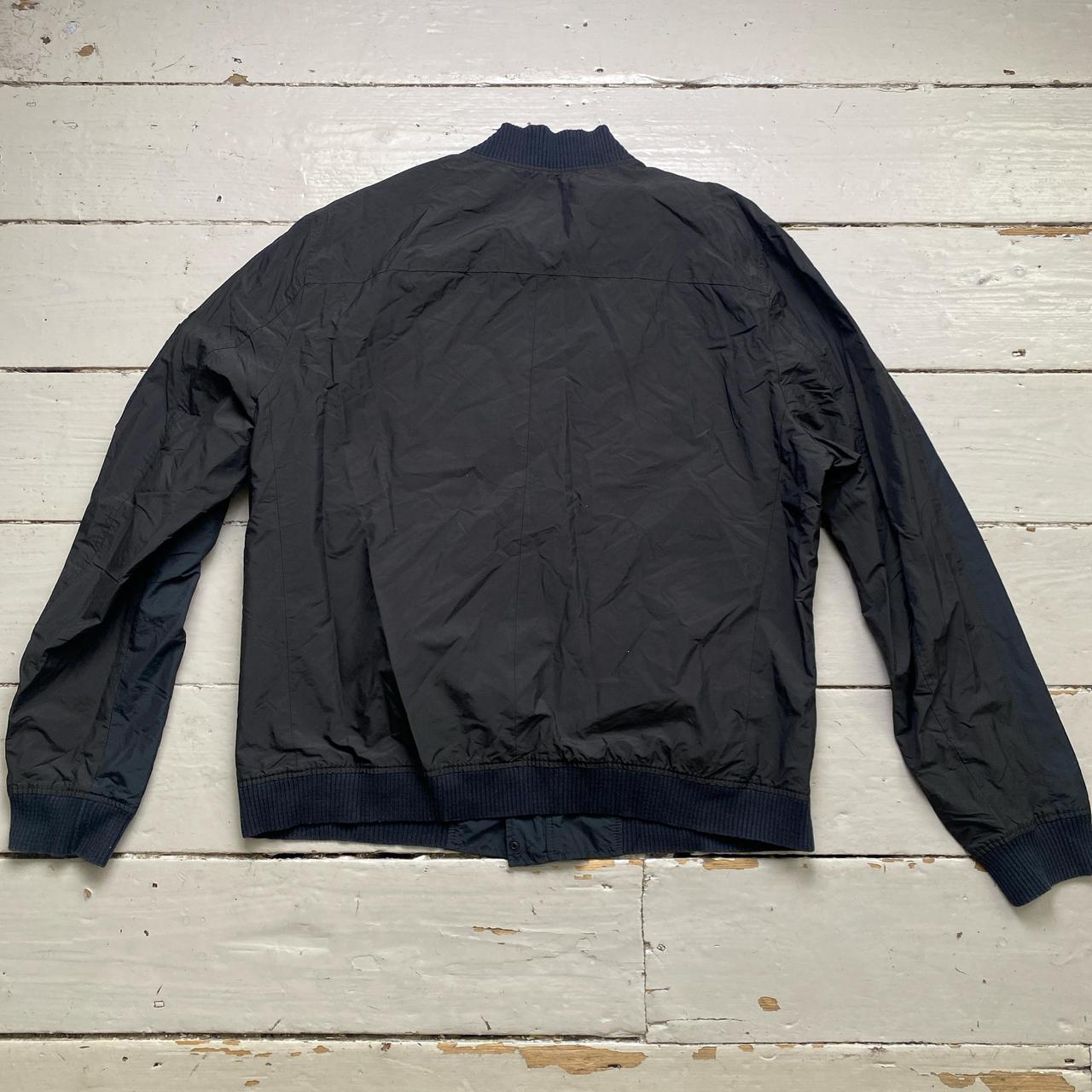 AllSaints Black Bomber Jacket