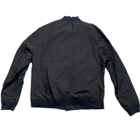 AllSaints Black Bomber Jacket (2XL)