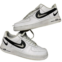 Nike Air Force 1 White and Black (UK 10)