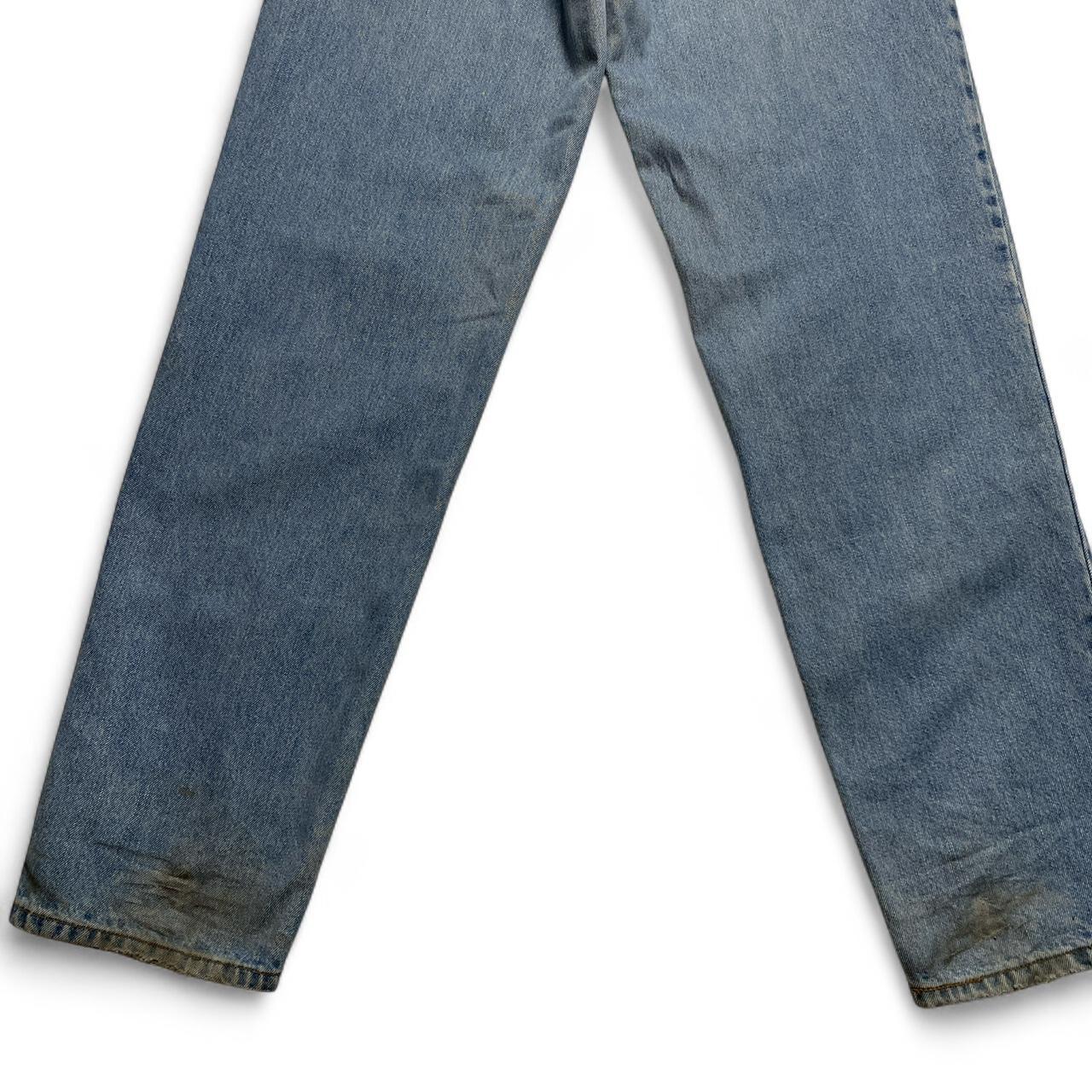 Levi's 560 Vintage Light Blue Distressed Jeans (32W)