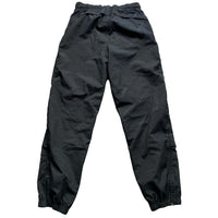 Nike Vintage Spellout Grey and White Shell Baggy Trackpant Bottoms (S)