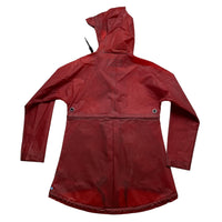 Hunter Red Rain Windbreaker Coat (XS)