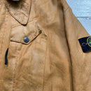 Stone Island Leather Brown Jacket (L)