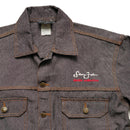 Sean John Vintage 90’s Grey Denim Jacket with Embroidery (M)