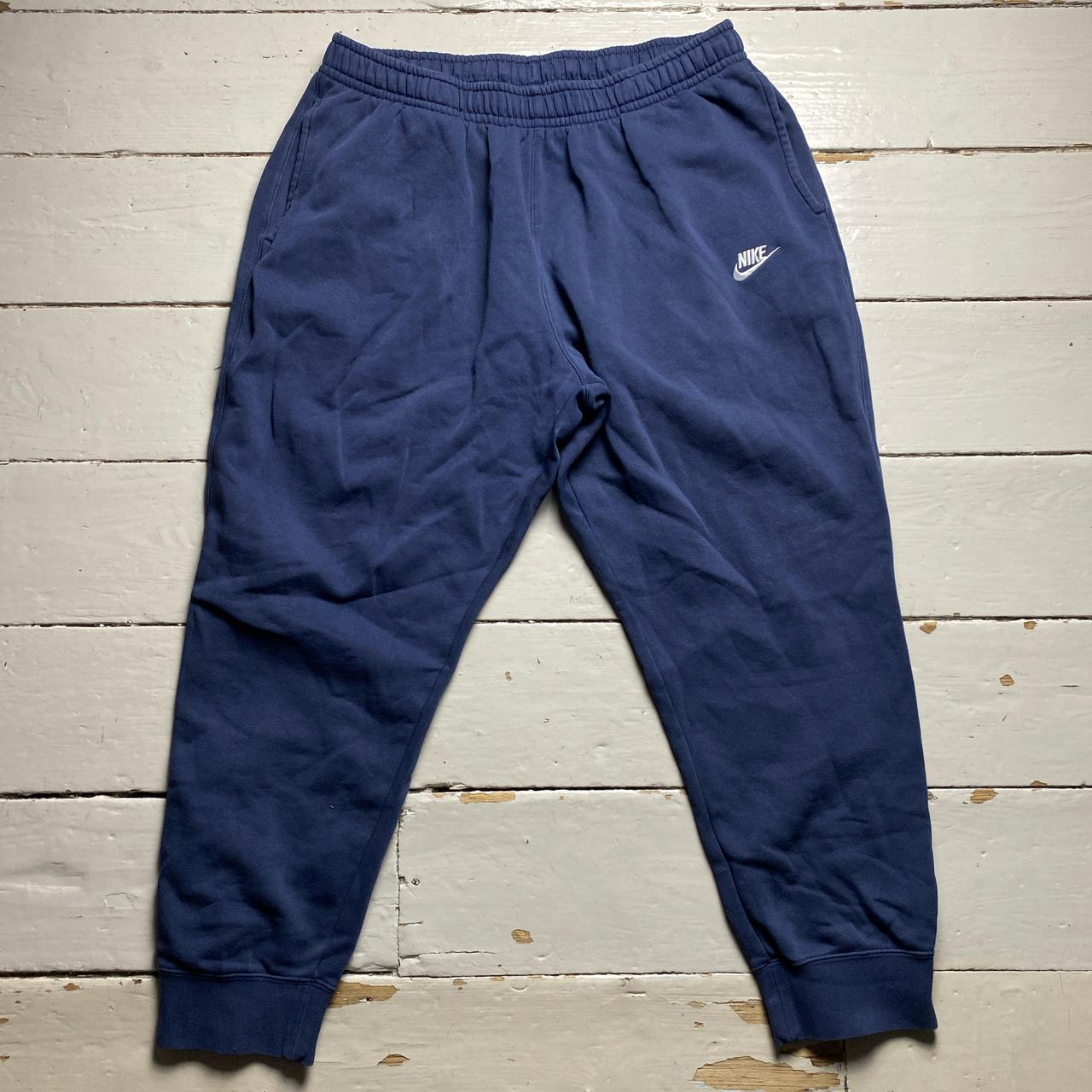 Nike Navy and White Swoosh Full Tracksuit