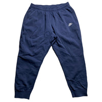 Nike Navy and White Swoosh Full Tracksuit (XL)