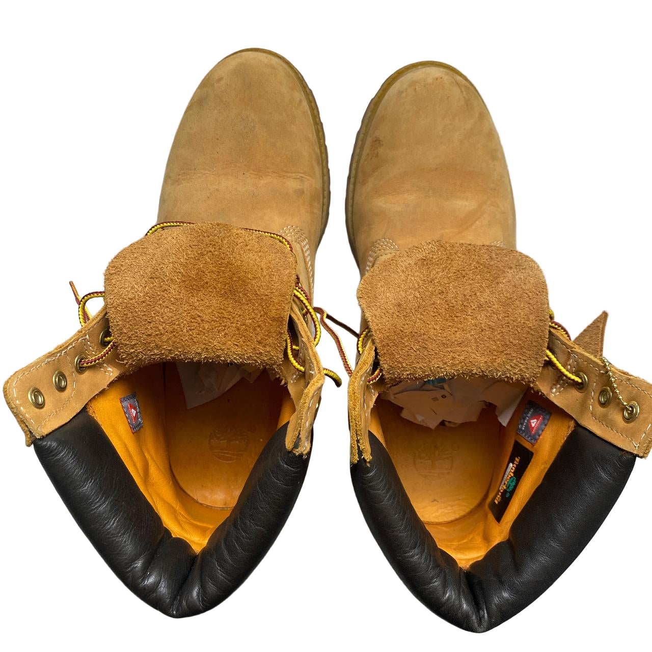 Timberland Nubuck Tan Brown High Boots (UK 9W)