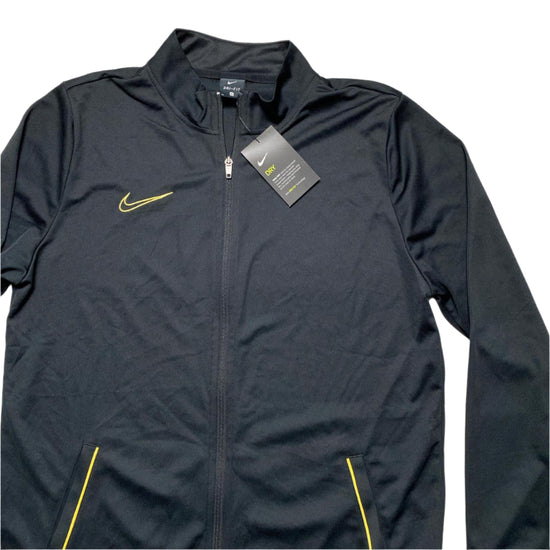 Nike Black and Gold Dri Fit Football Training Jacket (XL)