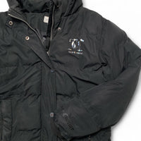 Juicy Couture Womens Black Long Puffer Coat (XS)