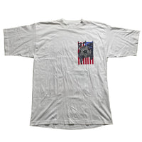 USA CYRK Sport Football White Multi Colour T Shirt (XL)