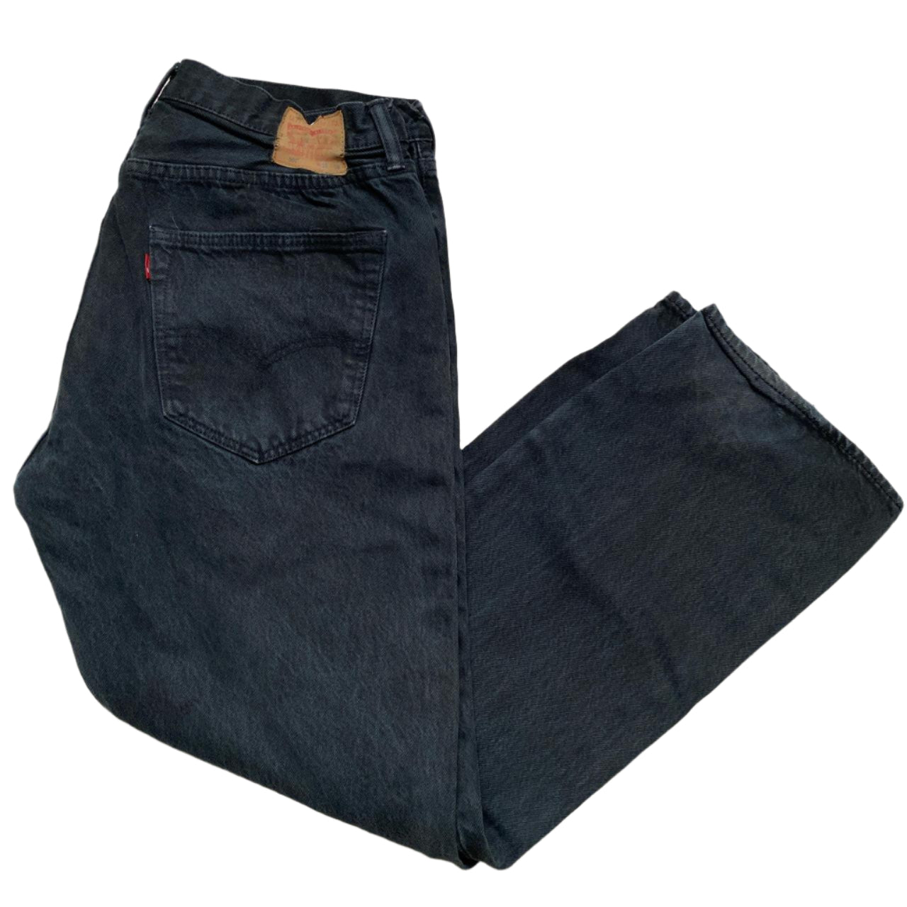 Levis 501 Black Baggy Jeans (36W)