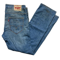 Levis 504 Vintage Baggy Light Blue Jeans (32W)