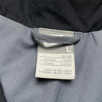 Nike Swoosh Grey Black and White Shell Tracksuit Jacket (L)