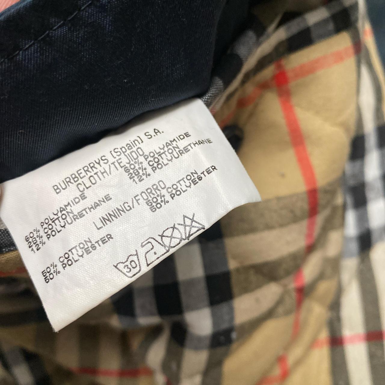 Burberry Burberrys Vintage Bottle Green Peacoat Trench Coat Jacket (XL)
