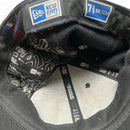 New York Yankees New Era Black and Grey Embroidery Stitch Fitted Cap