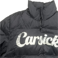 Carsicko Black and White Puffer Heart Coat (S)