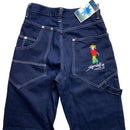 Spliffy Embroidery Baggy Vintage 90’s Cargo Carpenter Jeans (27W)