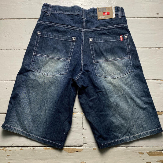 South Pole Vintage Baggy Stonewashed Jorts Jean Shorts