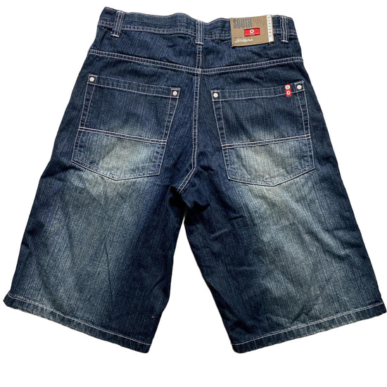 South Pole Vintage Baggy Stonewashed Jorts Jean Shorts (32W)