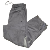 Nike Air Max Vintage y2k Grey and Black Shell Trackpant Bottoms (L)