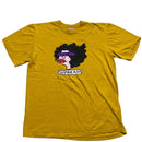 Supreme Supream Ramm Head Mark Gonz 2017 Yellow Cartoon T Shirt (M)