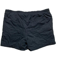 Reebok Black and White Vintage Shorts (XL)