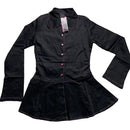 Edward Scissorhands Black and Pink Goth Grunge Short Dress Shirt (M,L)