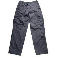 Criminal Damage Grey Cargo Baggy Trousers (32W)