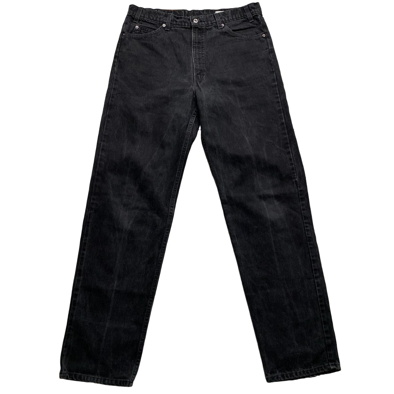 Levis 550 Black Baggy Vintage Jeans Orange Tab (36W)