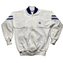 Vintage 80’s White and Blue Trakman Tracksuit Jacket (M)