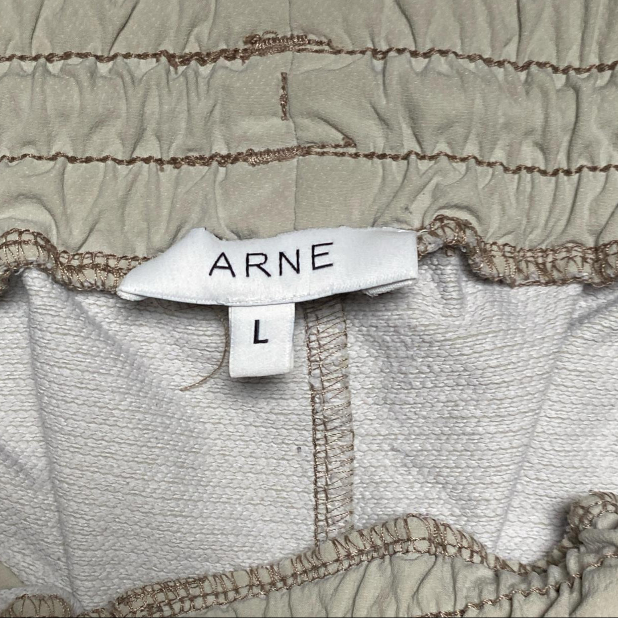 Arne Cream Cargo Trousers (L)