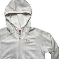 Nike Air Max LTD Vintage Womens White and Pink Hoodie (S)