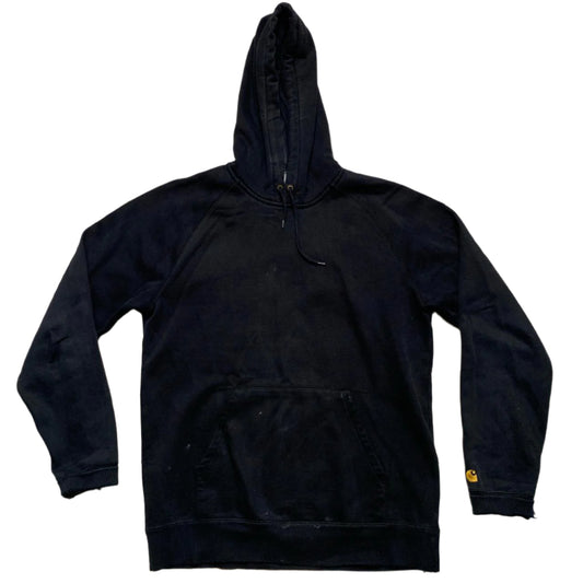 Carhartt Black and Gold Wave Hoodie (L)