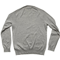Ralph Lauren Polo Grey and Navy Pony Jumper (S)