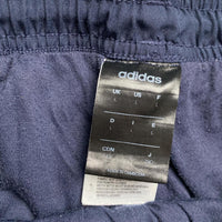 Adidas Navy and Blue Baggy Shell Trackpant Bottoms (L)