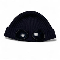 CP Company Goggle Navy Beanie Hat