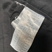 Carhartt Sid Pant Black Slim Straight Trousers (36W)