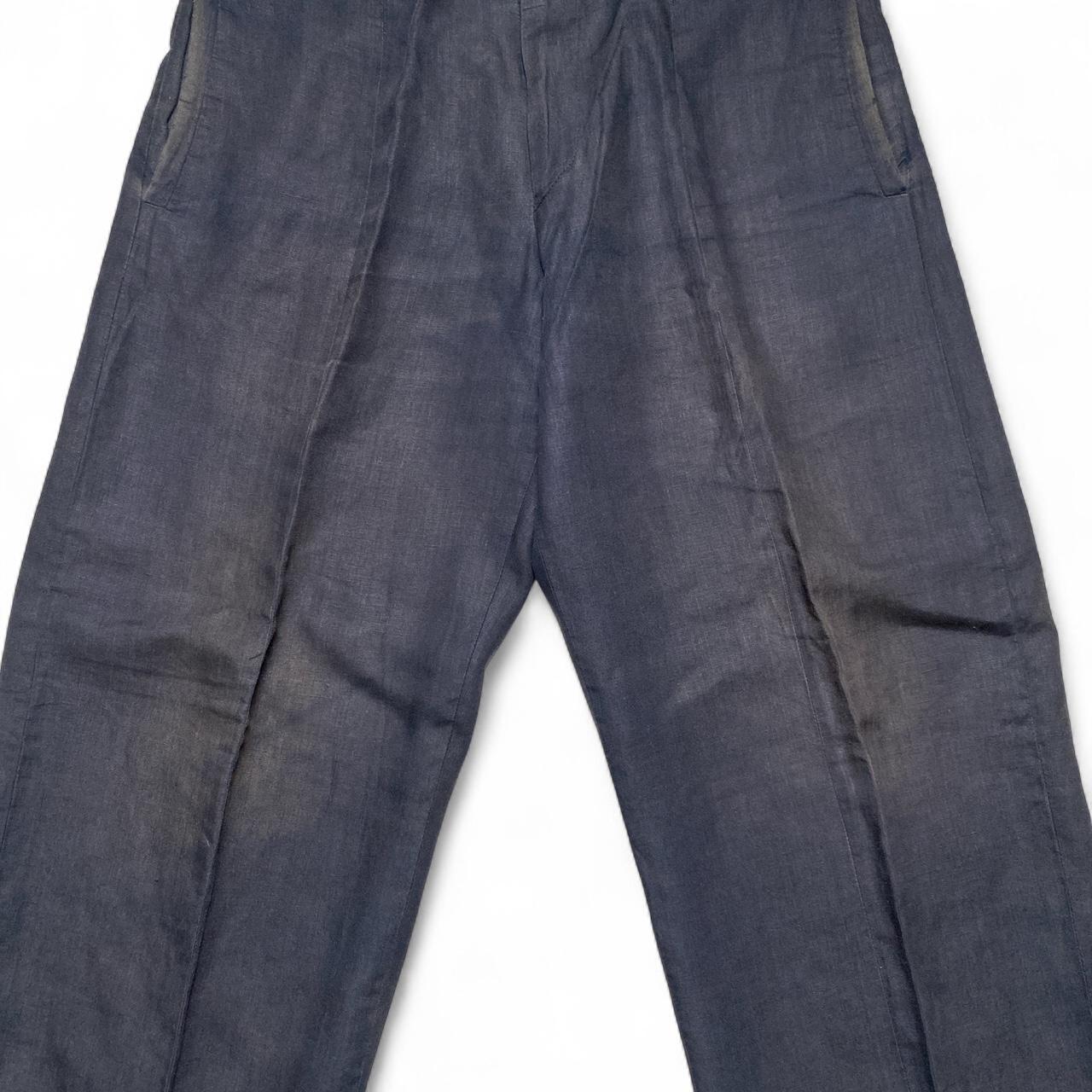 Emporio Armani Navy Two Piece Full Suit Jacket and Trousers (M)
