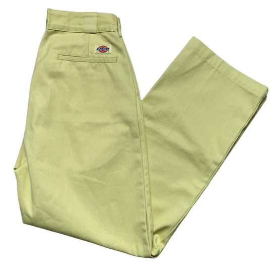 Dickies Pastel Yellow Trousers (28W)