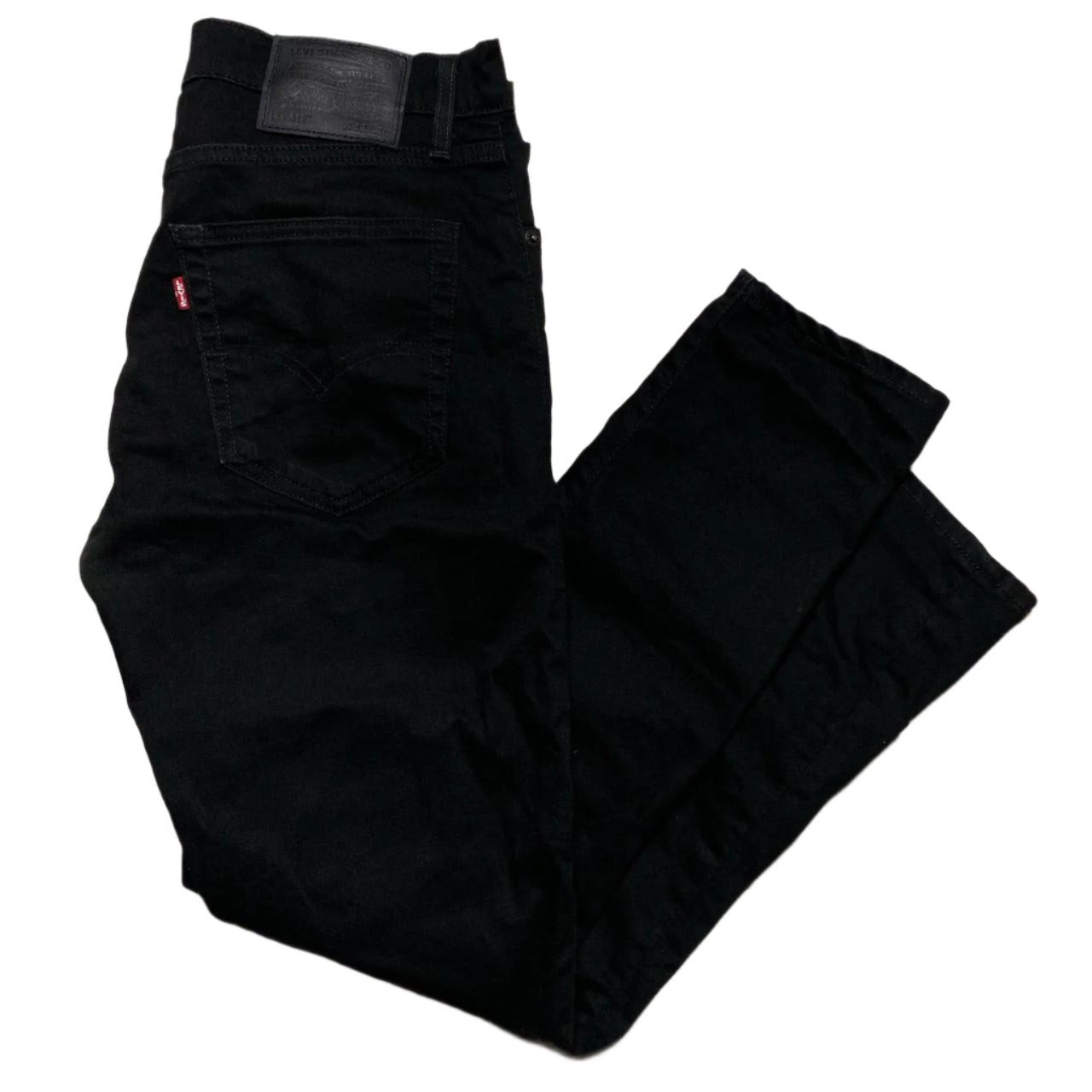 Levis Triple Black and Red 512 Slim Straight Jeans (32W)