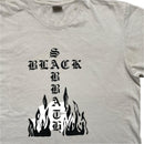 Supreme Black Sabbath White and Black Cross T Shirt (L)